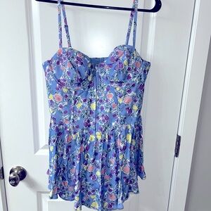 NWT For Love and Lemons Charlene mini dress
